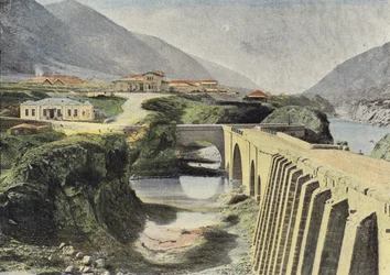 Georgian Military Road, Kazbek Station